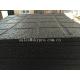 Anti-slip black rubber pavers crumb flooring for Playground / garden / park