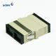 SC MM UPC Duplex Fiber Optic Cable Adapter UL94-V0 Flammability Rate