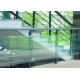 Decorative Glass Railing Laminated Safety Glass Grey CE / CSI Approve