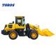 1.5m2 Bucket Wheel Loader Machine 3000Kg Construction Earth Moving Equipment