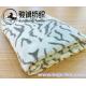 New zebra stripe printed short plush warm blanket fabric for hometextile/ bedding