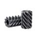 45° Helix Angle Steel Worm Gear  8 Teeth Steel Helical Pinion AGMA 7 For Gear Motor