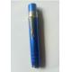Blue Color Glossy Finish Pen Styple Aluminum Alloy Chalk Holder