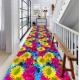 3D Plant Flower Cut Entrance corridor corridor stairway Commercial Floor Mat