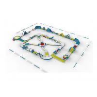 65 Man Inflatable Theme Park For Family Amusement 10 Ft Height