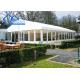 Large Clear PVC Roof Event Wedding Tents Rustproof  Fire Retardant Elegant Tent Wedding Receptions