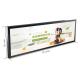 Android8.1 Stretched Bar LCD Shelf Led Display Screen Advertising Ultra Wide