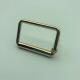 Gold Metal Mens Square Belt Buckle Clothing Accessories Decoration