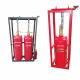 Effective NOVEC 1230 Fire Suppression System Red Color