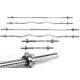 25mm*1200mm  1500mm 1800mm Crossfit Barbell Curl Bar For Weight Lifting bar