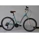 CE standard steel  26 inch OL city bike for lady  with Shimano 21 speed with basket and carrier