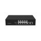 RoHS Network Industrial Ethernet Switch 10 Port 1000M Uplink AI For Financial