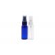 Blue 50ml Empty Fine Mist Spray Bottle Plastic Cylinder
