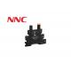 NNC Relay Socket P41F05-E-24V 8A Guide rail mounting type suitable for NNC41 slim relay