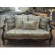 Living Room Fabric Classical Set Wooden Sofa Design