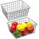 Square Wire Mesh Container Vegetable Mesh Storage Baskets