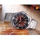 Classic business style watch men watch with stainless steel band