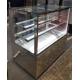 Front Straight Glass Cake Showcase Refrigerator With 2 Upper Glass Shelf