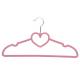 Betterall China Manufacture abs Velvet Plastic Clothes Hanger