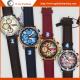 E Go Fashion 8170 Stainless Steel Caseback Watch Sports Watch Retro Leather Watch Curren