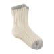 Aloe Infused SPA Socks polyester plush therapy big warm spa sock double color