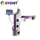 CYCJET Industrial Fiber Laser Coding Machine For Black PVC Pipe Printing