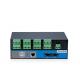 8 Port RS-485 Serial To Fiber Converter For Power Distribution Automation