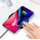 LED Light Wireless Phone Charger Pad For Iphone Xs Max X 8 Plus Mobile Devices