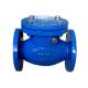 DN200 PN16 Flange End Swing Check Valves with Customizable Port Size Y Type Strainer