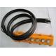 Flexible Round Traveling Control Cable for cranes or other appliances RVV(1G) 8Cx1.5SQMM in black color