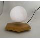 new magnetic levitation rotating yellow and white moon lamp light 5inch christmas gift