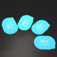 Sqare Embossing Yogurt Foil Lids Pearlized BOPP Film Recyclable Container Cover