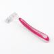 two stainless steel blades disposible razor