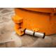 Precast Cement Mixer Repair Parts , Discharging Door Concrete Batch Plant Parts
