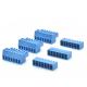 3.81mm or 3.50mm Pitch PCB Pluggable Screw Terminal Blocks Plug + Pin Header Blue Color