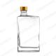 200ml 375ml 500ml 750ml 1000ml Glass Bottle With Sealed Cork Lid for Clear Wine Vodka Tequila Whisky