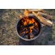 SS304 charcoal  brazier stove smokeless portable camping fire pit 1mm Thickness