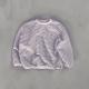 190gsm Custom Tee Shirts 100% Cotton Baby Toddler Bella Crew Neck Long Sleeve Striped Top