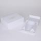White Matte Collapsible Magnetic Gift Boxes