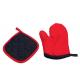 Hook Design Hot Pad Holders Safe Healthy Cotton Inner  With Multiple Colors