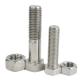 M6 Silver Hex Head Bolts in Plastic Bag Package for Industrial