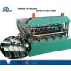 Color Coated Trapezoidal Metal Roofing Roll Forming Machine With Chain Trasmission