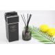 Black Painted Bottles Home Fragrance Diffuser For Cafe / Office Decoration