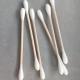 Disposable Wooden 100pcs Bamboo Cotton Buds Swab