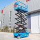 10m 320kg Self Propelled Lifting Platform Electric Driven Movable Scissor Lift