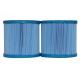 Pleated Cartridge Filter Pool Paper Flux Filter Swimming Pool Filter white / blue