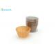 Food Grade Greaseproof Baking Cups Small Size FDA / SGS Certification