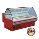 200L Curved Glass Restaurant Meat Display Fridges