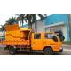 Spiral Discharging Asphalt Mixture Delivery Container Truck 1.5-4t Tare Weight