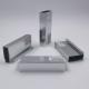 T5 6063 Aluminium Kitchen Cabinet Profile Bright Silver Polishing